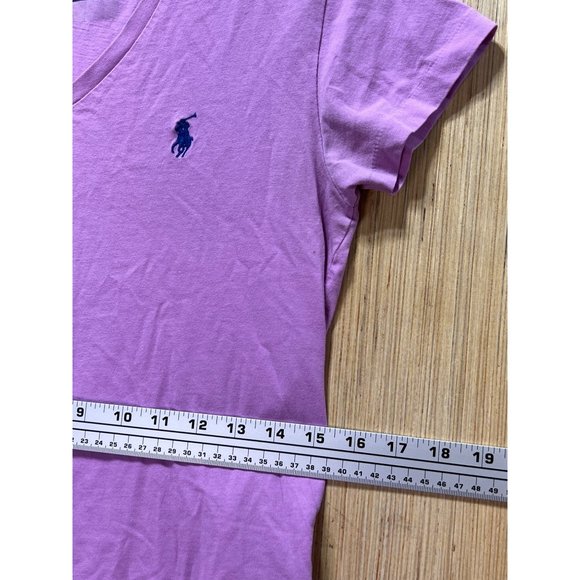 Ralph Lauren Sport - Women's Short Sleeve T-Shirt - Pink - Extra Small - Picture 5 of 12